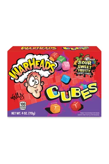Warheads Chewy Cubes mi�kkie cukierki 113 g