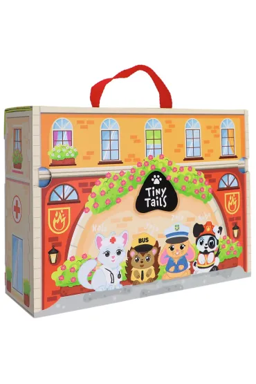 Zabawka drewniana - Magnetic box City TREFL