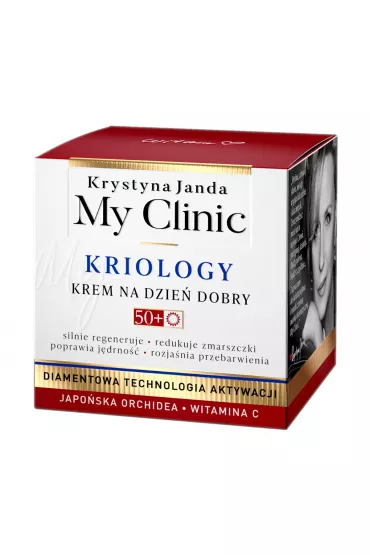 Janda Zestaw kosmetyczny Kriology 50+ My Clinic: krem na dzie + na noc + pod oczy gratis 2x 50 ml + 15 ml