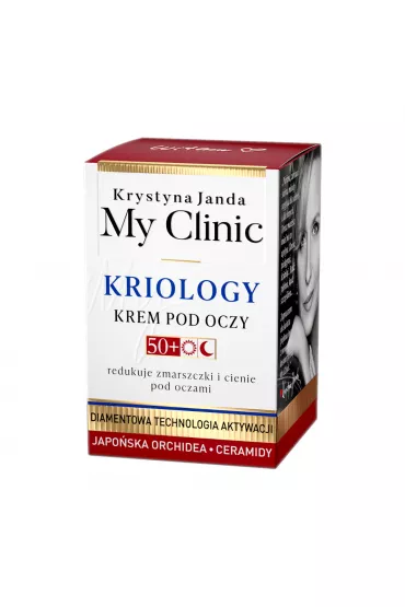 Janda Zestaw kosmetyczny Kriology 50+ My Clinic: krem na dzie + na noc + pod oczy gratis 2x 50 ml + 15 ml