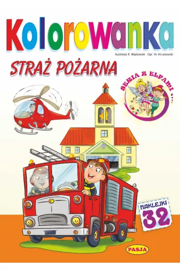 Stra� po�arna. Kolorowanka