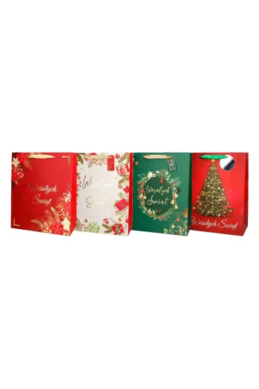 incood. Torba prezentowa 11x14 �wi�ta hot stamp mix