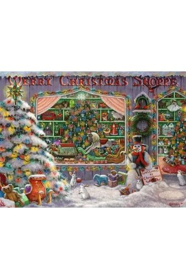 Puzzle 500 el. Sklep �wi�teczny Ravensburger