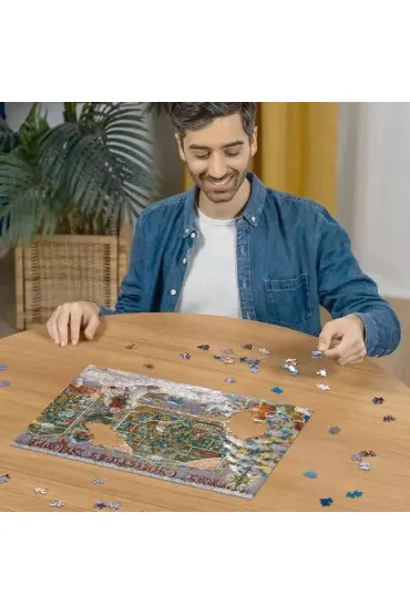 Puzzle 500 el. Sklep �wi�teczny Ravensburger