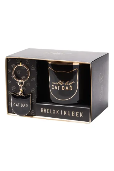 Be-Happy Gifts Kubek dla mi�o�nik�w kot�w Cat Dad