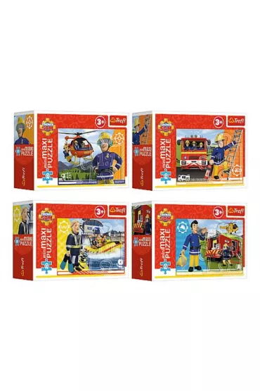 Puzzle 20 el. Bohaterski Stra�ak Sam Trefl