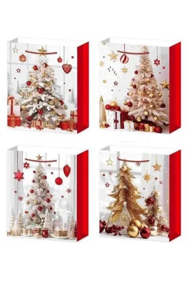 W&k Torebka upominkowa M Bo�e Narodzenie MIX