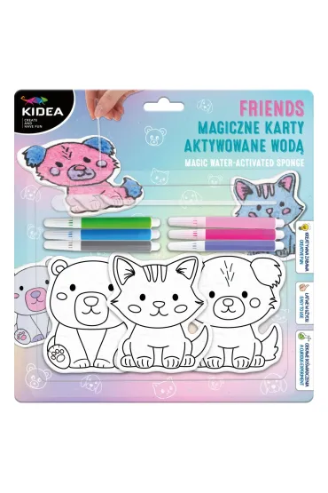 ZEST KREAT MAGICZNE KARTY FRIENDS KIDEA B/C Derform