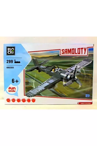 Klocki Blocki Samoloty 299 el.