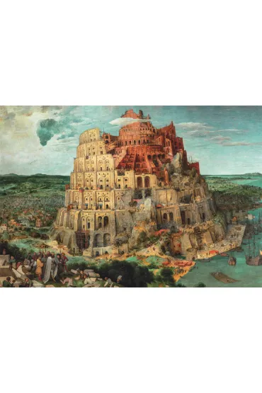 Puzzle 1500 el. Museum Bruegel, The Tower Of Babel Clementoni