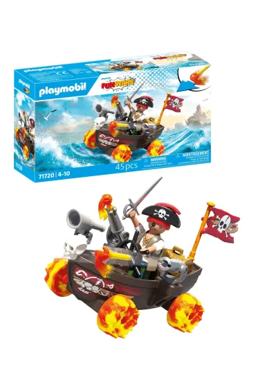 Playmobil Funstars Racing Statek Piracki 71720