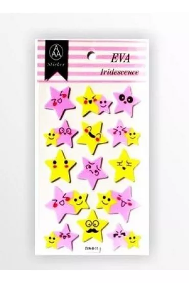 Galeria Hobby Stiker z elementami z pianki z lekkim brokatem