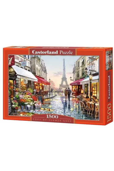 Puzzle 1500 el. Kwiaciarnia Castorland