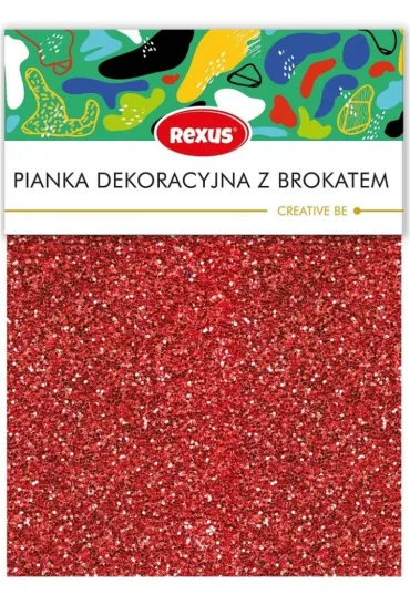 Beniamin Zestaw pianka dekoracyjna brokat A4 5 kolor�w