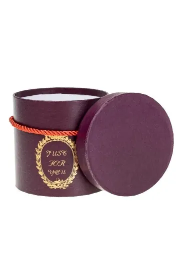 Rozette Pude�ko Flower Box purpurowy