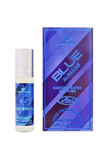 Arabski Al-Rehab Blue, gwna nuta: cytrusy i nuty wodne 6 ml