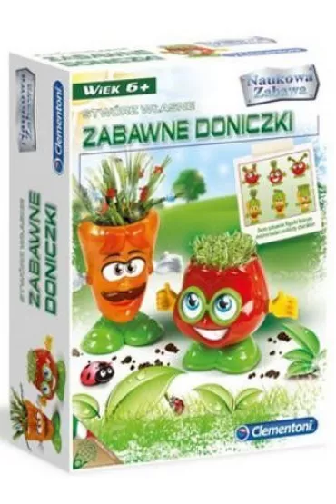 CLEMENTONI Zabawne Doniczki *