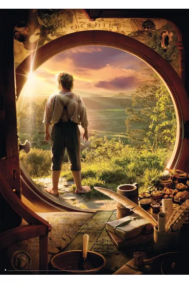 Puzzle 1000 el. PQ Hobbit: Niezwyk�a podr� Schmidt