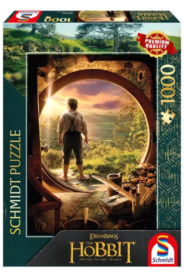 Puzzle 1000 el. PQ Hobbit: Niezwyk�a podr� Schmidt