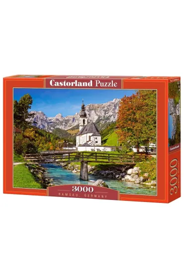 Puzzle 3000 el. Ramsau, Germany Castorland