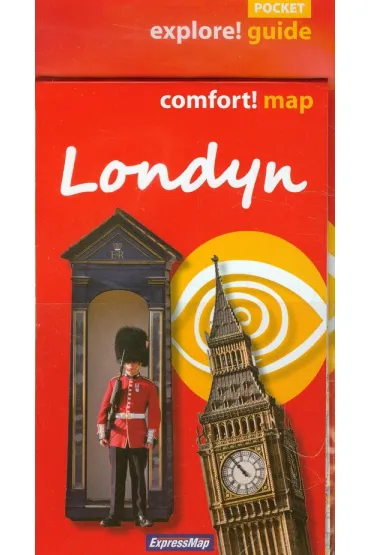Londyn - przewodnik kieszonkowy + mapa laminowana