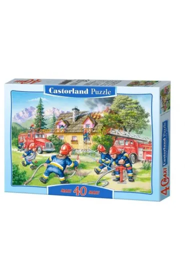 Puzzle 40 el. Stra�acy Castorland