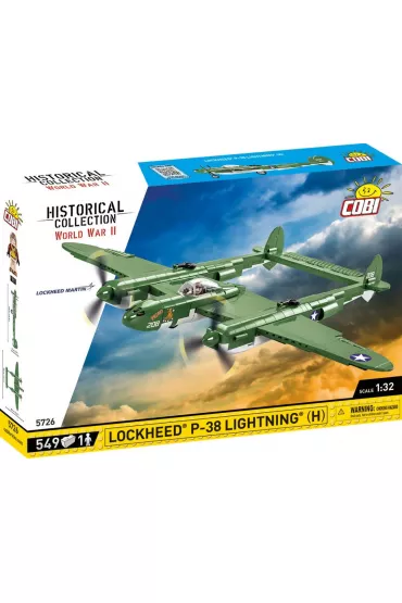 HC WWII samolot Lockheed P-38 Lightning