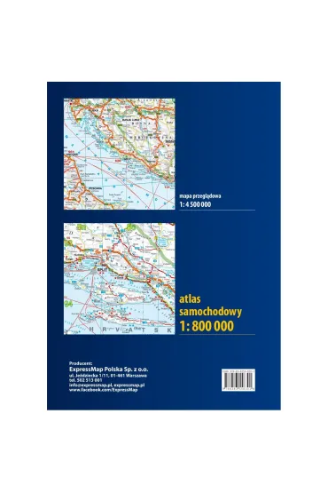 Europa Atlas Samochodowy 1:800 000� 2026/2027