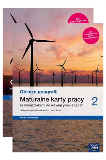 Pakiet Oblicza geografii 2. Podrcznik i Maturalne karty pracy dla liceum oglnoksztaccego i technikum. Zakres rozszerzony. Szkoy ponadpodstawowe - Ewa Jaworska, Tomasz Rachwa, Violetta Feliniak, Bogusawa  Marczewska, Sebastian  Ropel, Wioleta Kilar