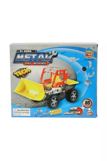 Konstruktor metalowy 85el Spychacz 545557 CONMAY Adar