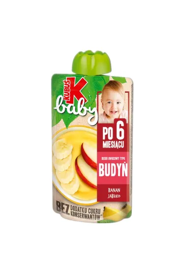 Kubu� Baby Deser owocowy typu budy� po 6 miesi�cu banan-jab�ko 100 g