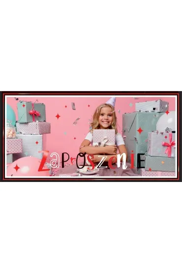 AbCard Zaproszenie Dzieci�ce Z164 (5 szt)