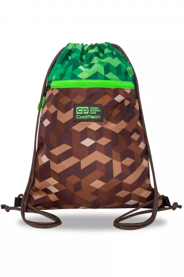 CoolPack Worek szkolny na obuwie Vert City Jungle