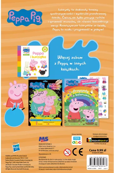 Peppa Pig. Zakr�cone labirynty 7. Zakr�cona gra