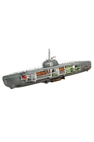 Statek 1:144 U-Boat typ XXI with interior Revell