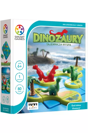 Smart Games. Dinozaury Tajemnicza Wyspa (PL) IUVI Games