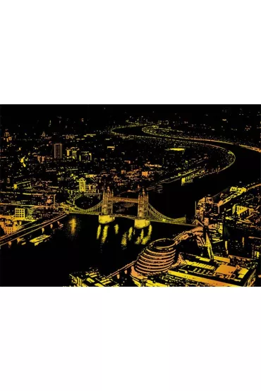 Twoje Hobby London. Magiczna zdrapka - wydrapywanka 40.0 x 28.5 cm