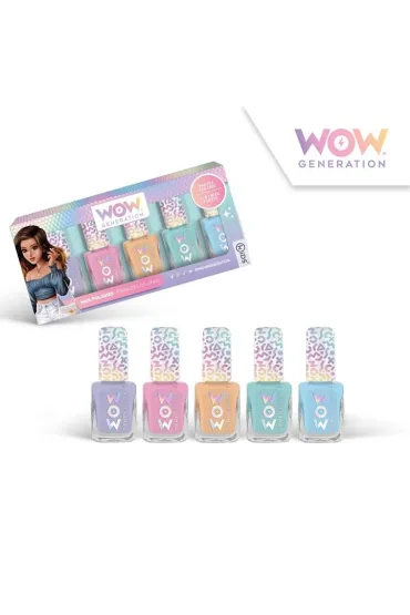 Zestaw pastelowych lakier�w do paznokci WOW00018 KIDS EUROSWAN
