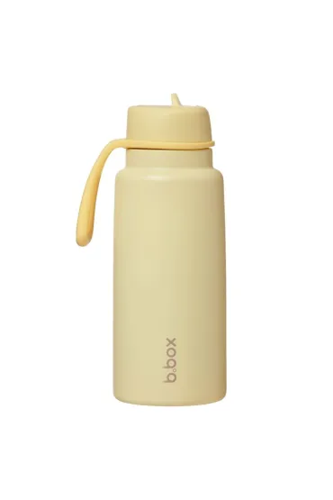 b.box Butelka termiczna ze sk�adanym ustnikiem – termos ze stali nierdzewnej Lemon Twist 1 l