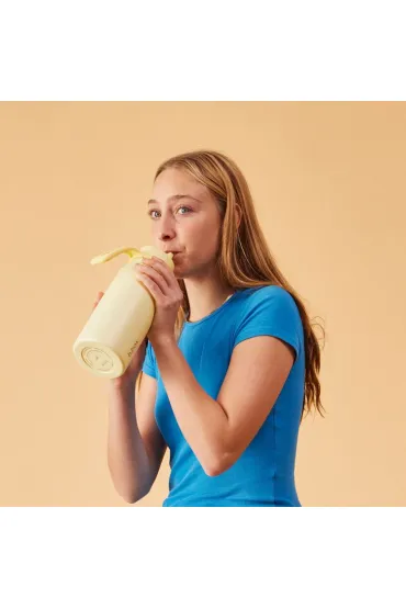 b.box Butelka termiczna ze sk�adanym ustnikiem – termos ze stali nierdzewnej Lemon Twist 1 l