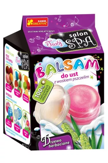 Ranok-Creative Balsam do ust z woskiem pszczel. Drzewo herbaciane