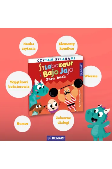 Sylabozaur i Bajo Jajo. Para buch - Agata  Komosa-Stycze�