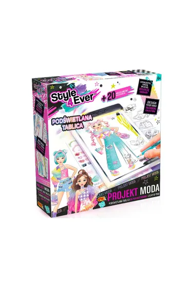 Projekt Moda.Pod�wietlana tablica do projektowania Epee