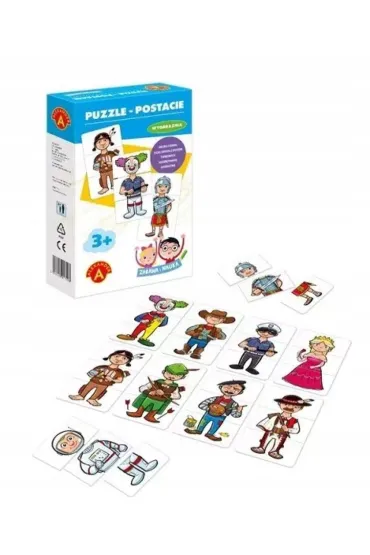 Puzzle Zabawa i nauka. Postacie Alexander