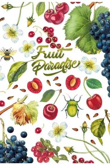 Fresh Notatnik ozdobny Wi�nie linia 64 kartki
