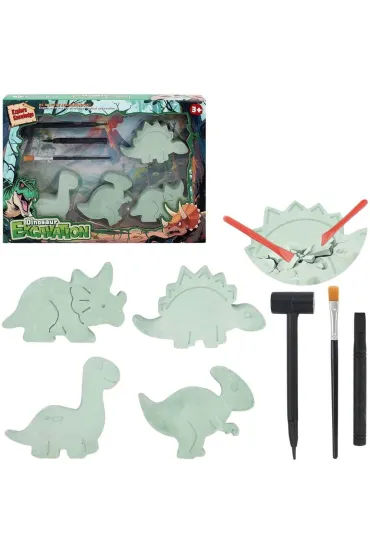 Wykopaliska paleontolog dinozaur Trifox