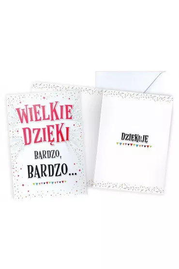 Kukartka Karnet Podzi�kowania