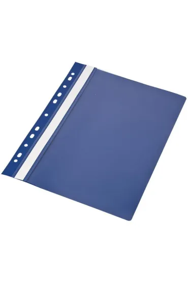 Panta Plast Skoroszyt A4 PVC z europerforacj� granatowy 10 szt.