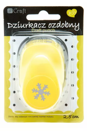 Dalprint Dziurkacz dekoracyjny �nie�ynka 25 mm