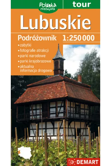 Lubuskie (podr�ownik) mapa turystyczna
